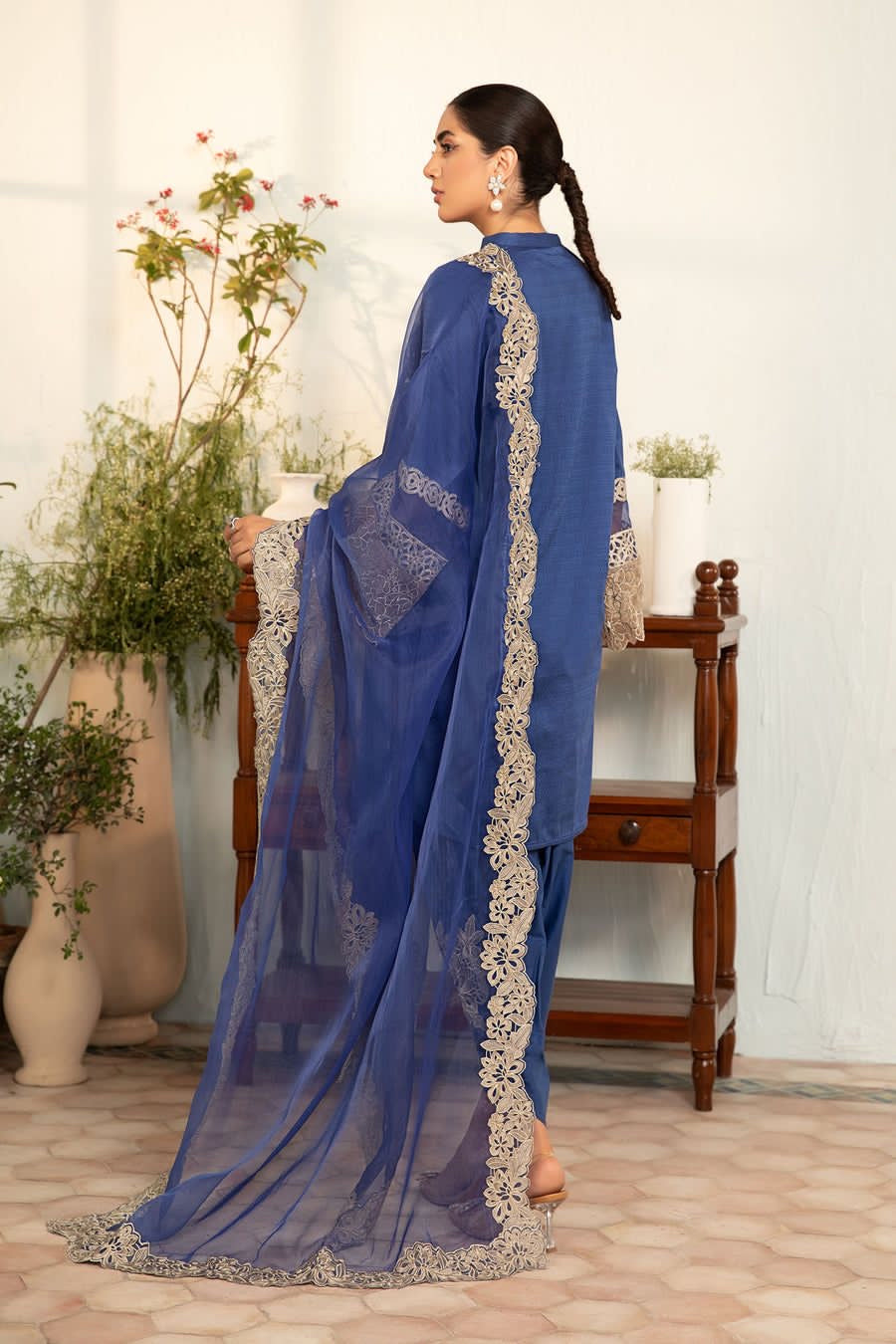 Maria.b Embroidered 3 piece winter wear