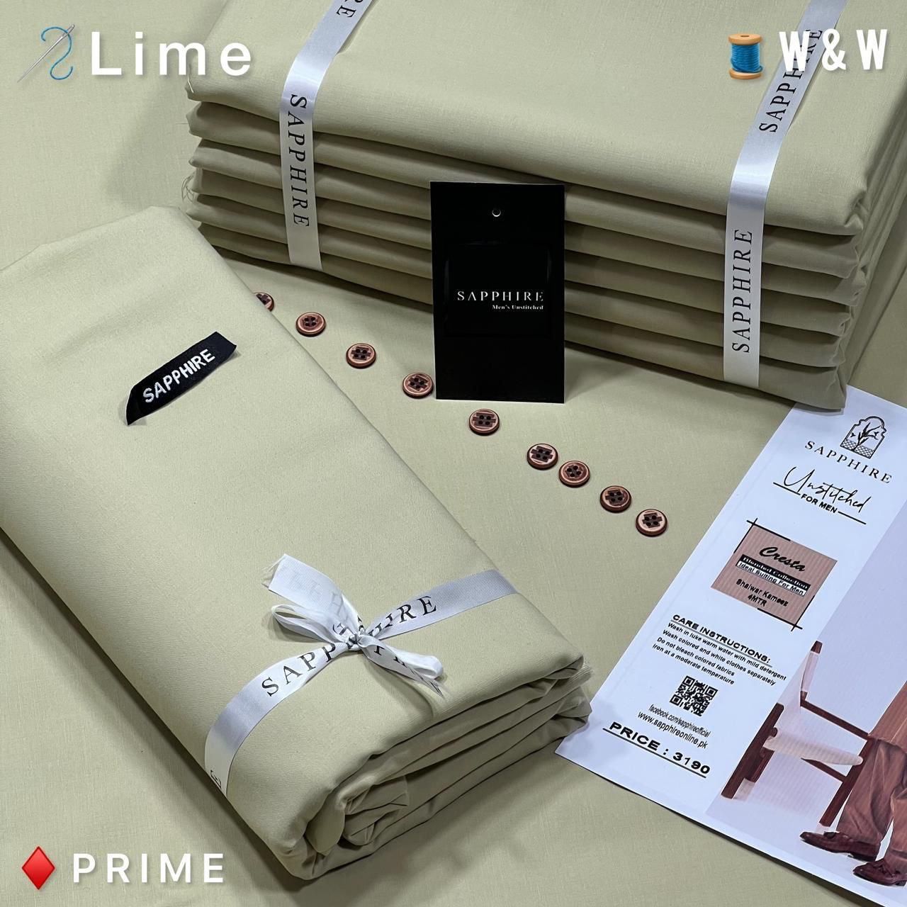 Sapphire Men’s Wash N Wear suit