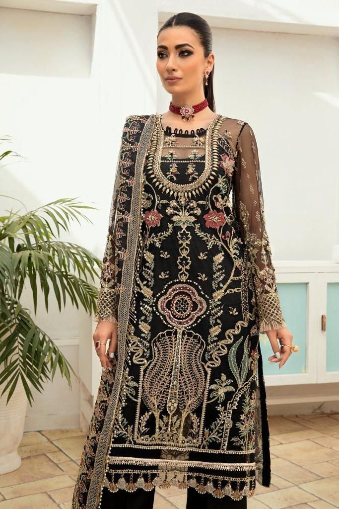 Baroque luxury party wear orgenza dress