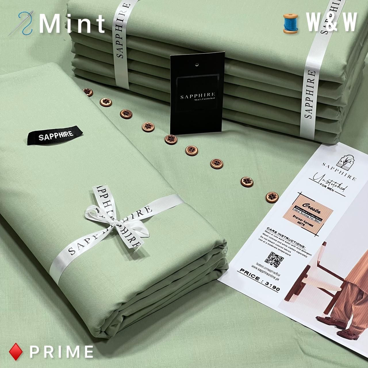 Sapphire Men’s Wash N Wear suit