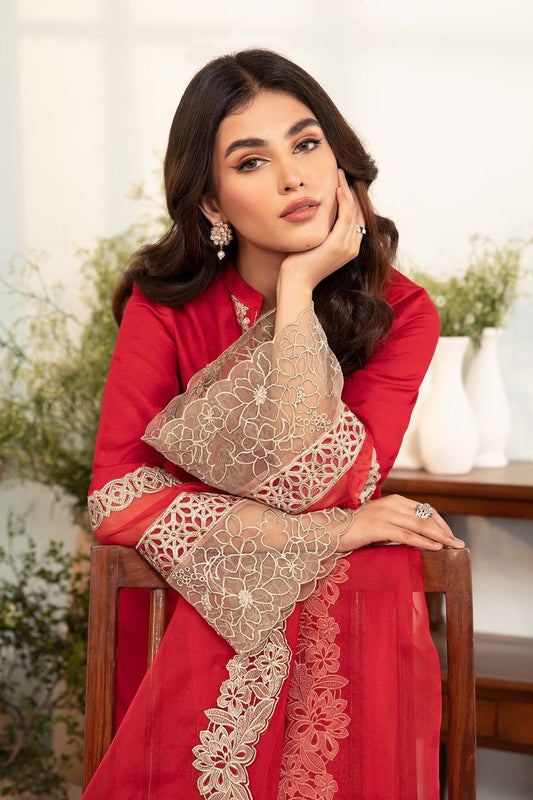 Maria.b embroidered 3 piece winter wear